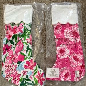 Lilly Pulitzer stockings for Christmas